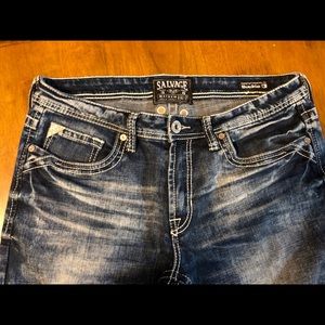 Buckle Salvage Jeans 33x30 Boot Cut